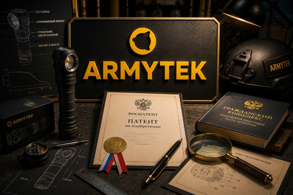 ARMYTEK trademark registration — Application No. 2024748789, Classes 09 and 11 lighting equipment