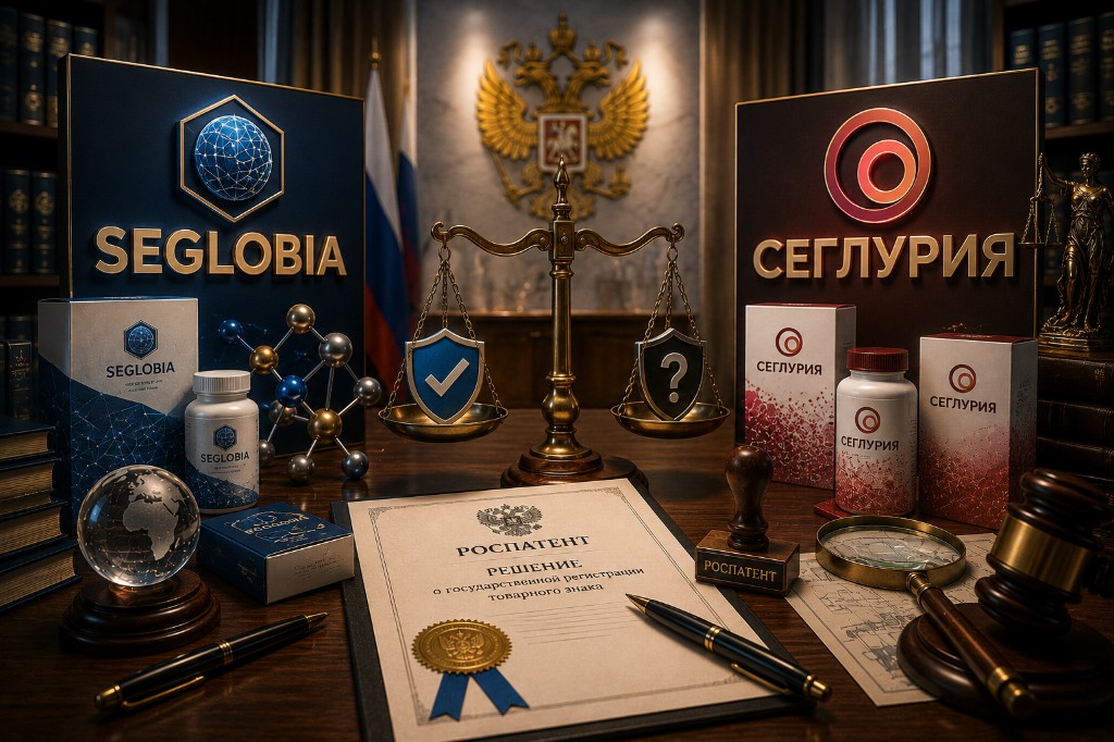 СЕГЛУРИЯ 与 SEGLOBIA 商标异议——第 1078203 号，第 05 类药品